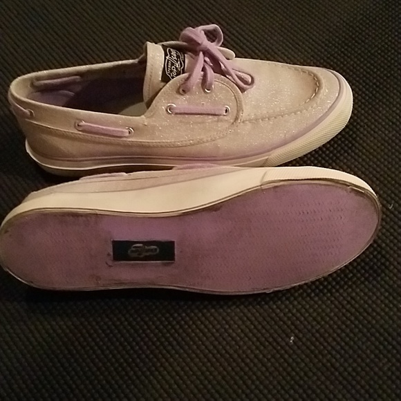 Gray sparkly sperry - Picture 3 of 3